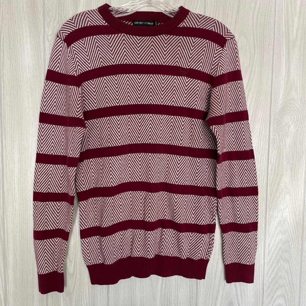 {Armani} Vintage Knit Sweater